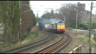 DRS 57004/57008 6K73 Sellafield - Crewe flasks 12/3/11