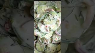 Պարզ, թեթև և հեշտ աղցան 🥒🥗 #food #cooking #recipe