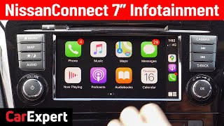 2020 Nissan Connect with Apple CarPlay/Android Auto: 7.0-inch detailed expert infotainment review 4K