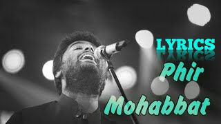 Dil Sambhal Ja Zara Phir Mohabbat Karne Chala Hai Tu Full Song With Lyrics Arijit Singh | M Irfan NL