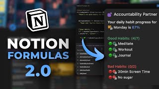 How To Create A Notion Formula That Keeps You Accountable