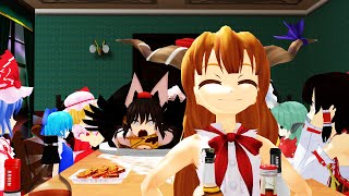 ( 東方 / Touhou MMD) Suika Saves Christmas Dinner (sorta; not really). Discord is now live!