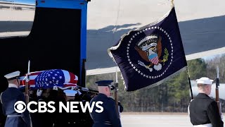 D.C. prepares to receive Jimmy Carter's casket