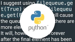 Python--Getting Queue.Empty exception from a nonempty multiprocessing.Queue