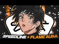 Speedline + Flame Aura | Capcut Tutorial