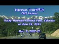 Evergreen Tree - Cliff Richard: with Lyrics(가사번역) || Rocky Mountain National Park, on June 19, 2014