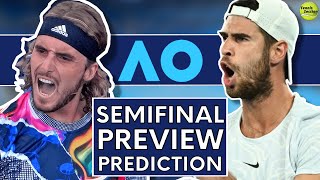 Stefanos Tsitsipas vs Karen Khachanov - Match Preview & Prediction - 2023 Australian Open