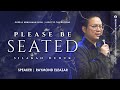 ONLINE SERVICE (RE-RUN) | PLEASE BE SEATED | Raymond Eleazar