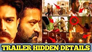 RRR Trailer Hidden Details - NTR , Ram Charan , Ajay Devgn , Aliya Bhatt | S S Rajamouli | Jan 7th