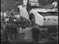 Triumph TR3 and Standard Atlas Van Assembly Line 1958