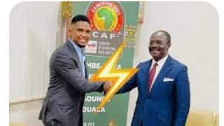 🛑URGENT 🛑 Samuel Eto'o, Marc Brys, Francis N'Gannou, André Onana, Alex song ,Mouelle Kombi, fecafoot