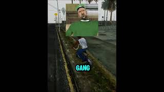 Grand Theft Auto: San Andreas CJ and how he became gang leader #gta 🔥 #grandtheftauto5storymode