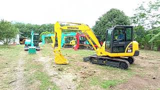 ขออนุญาติขายรถขุดแบ็คโฮ Komatsu pc58-8