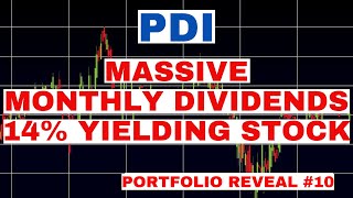 This 14% Dividend Stock Pays Me Massive Dividends: PDI Stock | My Portfolio Reveal