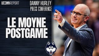 Dan Hurley talks Le Moyne Postgame — #UConn Huskies Basketball