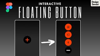 Floating Animation Button | Figma tutorial