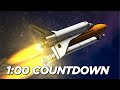 🚀 1 Minute Countdown to Liftoff! 🚀 60 second Space Rocket Launch
