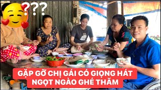 Rất vui khi chị gái sở hữu giọng hát ngọt như mía lùi ở tận Long An ghé thăm Ngọc Bếp Củi