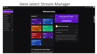 How to create game category for twitch live stream