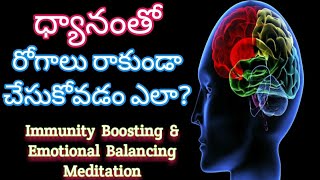 రోగ నిరోధక శక్తిని పెంచే మెడిటేషన్ టెక్నిక్స్||Immunity Boosting and Emotional Balancing Meditation.