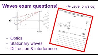 Waves exam questions! (A-Level Physics)