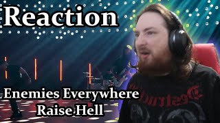 Reacting To Enemies Everywhere - Raise Hell (Official Music Video) !!