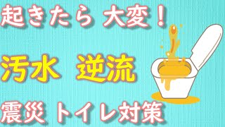 震災時のトイレ対策