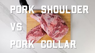 The Difference Between Pork Shoulder \u0026 Pork Collar | Butcher Shop Bootcamp