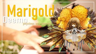 【ピアノ】Marigold - Deemo ふぃくしのんさんなりきり(なりきれてはいない)演奏