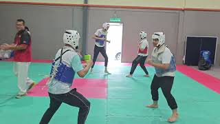 Latihan intensif asas Kyurugi