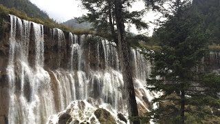 [360度動画]世界遺産#9 中国・九寨溝の珍珠灘瀑布[360° VR video]World Heritage#9 Zhenzhutan Waterfalls JiuZhaiGou in China