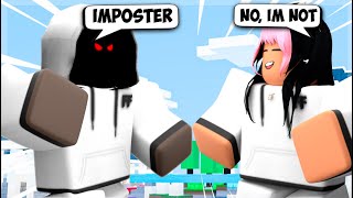 I EXPOSED My LITTLE SISTER For PRETENDING To Be Me.. (Roblox Bedwars)
