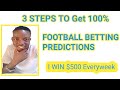 HOW To WIn sports betting everyday 100% using this trick