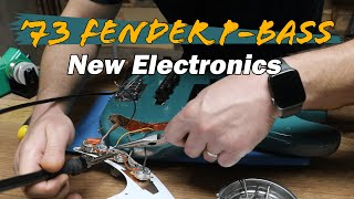 The '73 P Bass Gets New Electronics