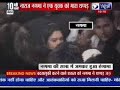 nagma slaps a man in meerut during campaign