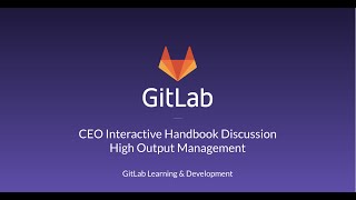 High Output Management Book Discussion