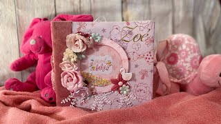 🌸🌸Présentation Album Scrapbooking pop-up \