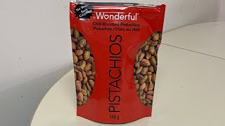 Wonderful Chili Roasted Pistachios 🌶️