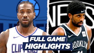 Clippers vs Nets HIGHLIGHTS full game | 2021 NBA Season