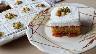 THE LIGHTEST SWEET FINDIKZADE SWEET WITH SHERBET ❗️ WORLD'S EASIEST AND DELICIOUS 😋 DESSERT RECIPE