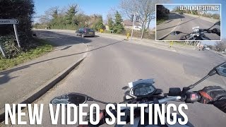 Motovlog Video Settings - GoPro Hero 4