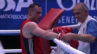 Mindaugas Gedminas (NOR) vs Konstantinos Petropoulos (GRE) IBA European Boxing Championship 2022