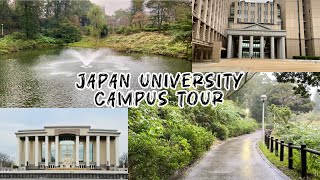 Japan University Walking Tour -Tokyo, Japan [4K]