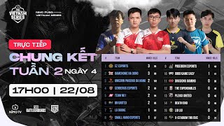 🏆 NIMO PVS | VCK - NGÀY 04 - TUẦN 2: NO1, CERBERUS, DXG, TE, LG DIVINE, BN, XS, GAMEHOME, EZ,...