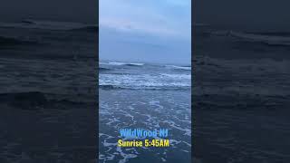 WildWood NJ Sunrise #jerseyshore #beaches