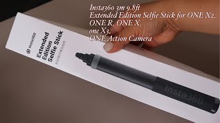 Insta360 3m 9.8ft Extended Edition Selfie Stick for ONE X2, ONE R, ONE X, ONE Action Camera