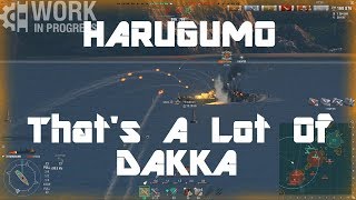 Harugumo v2 [WiP] - Yeah, that's probably a bit too much dakka.