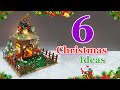 6 Affordable Christmas Decoration 2024 idea from different material | DIY Christmas craft idea🎄474