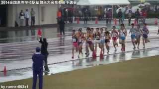 2014 高校駅伝 京都府予選会