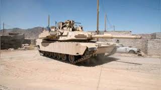The M1A2 Abrams Main battle tank.
